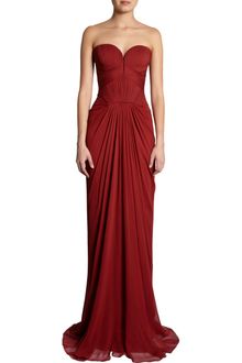 J. Mendel Sweetheart Bodice Gown - Lyst