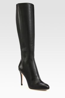 Jimmy Choo Glory Leather Knee High Boots - Lyst