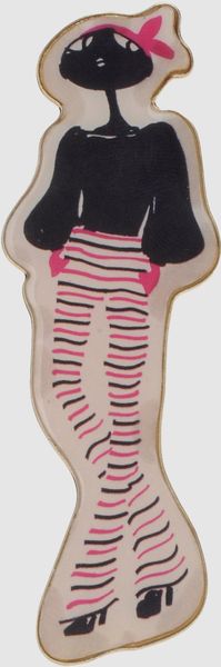 Love Moschino Brooches - Lyst
