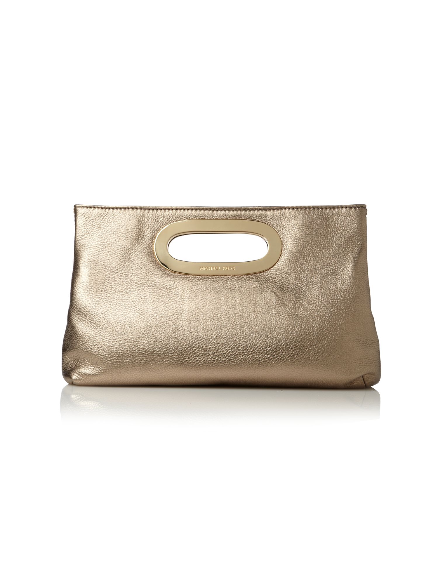 Michael Michael Kors Berkley Clutch in Gold (metallic) Lyst