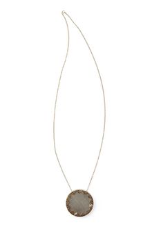 House Of Harlow Engraved Sunburst Pendant Necklace - Lyst