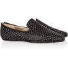 Jimmy Choo Wheel Studded Leather Loafers in Black - Lyst