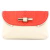Jimmy Choo Python and Leather Clutch Org Now in Pink - Lyst