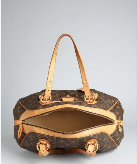 Louis Vuitton Brown Quilted Monogram Coated Canvas Etoile Bowler Bag in Brown | Lyst