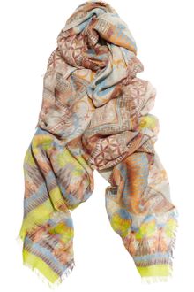 Matthew Williamson Printed Modal and Cashmereblend Scarf - Lyst