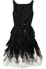 Oscar de la Renta Silk Taffeta Dress