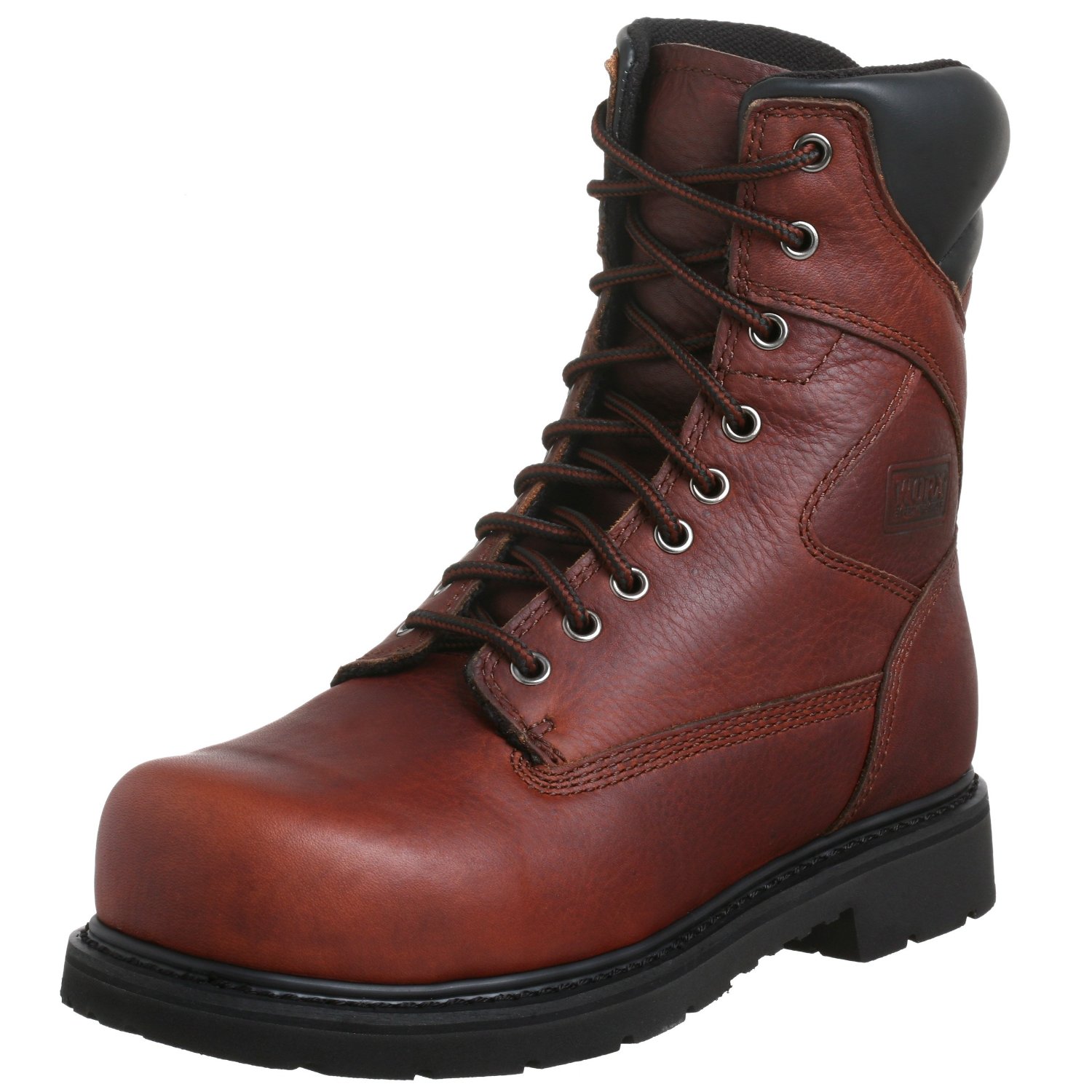 Red Wing Worx By Red Wing Shoes Mens Oblique Steel Toe Puncturerestant Work Boot In Brown For