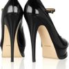 Yves Saint Laurent Tribute Patentleather Mary Jane Pumps in Black - Lyst