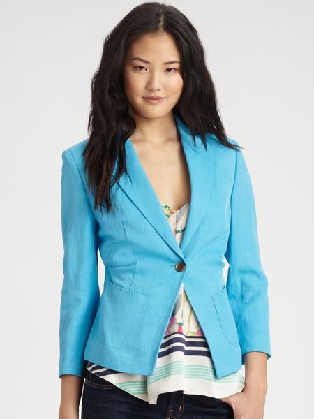 Elizabeth And James Elliot Blazer in Blue (electricblue) - Lyst