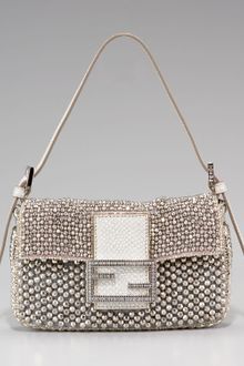 Fendi Beaded Baguette - Lyst