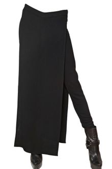 Gareth Pugh Viscose Wool Jersey Leggings Skirt - Lyst