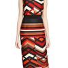 Giambattista Valli Printed Wool Silk Gauze Dress in Multicolor (multi) - Lyst