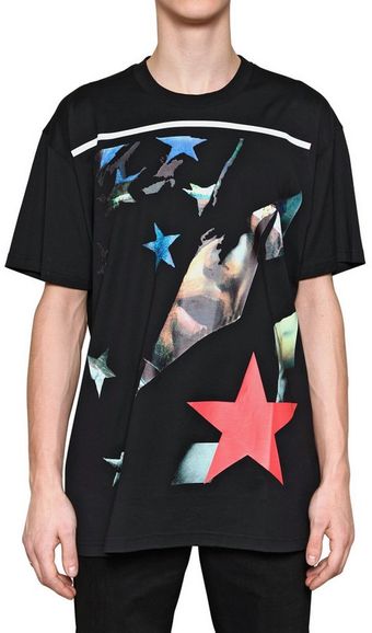Givenchy Apache Print Jersey Oversized Tshirt - Lyst
