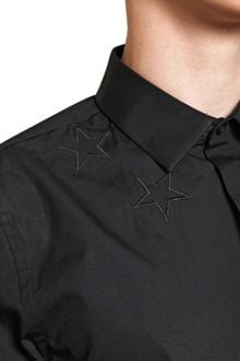 Givenchy Tone On Tone Star Piquet Poplin Shirt - Lyst
