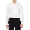 Givenchy Grosgrainbib Cotton Shirt in White for Men - Lyst