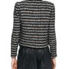 Isabel Marant Barte Striped Knitted Cardigan in Gray (multi) - Lyst