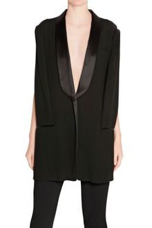 Maison Martin Margiela Crepe Vest Tuxedo Style Jacket - Lyst