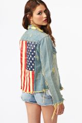 Nasty Gal Americana Denim Jacket