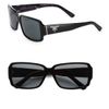 Prada Rectangular Full Rim Acetate Sunglasses in Black - Lyst