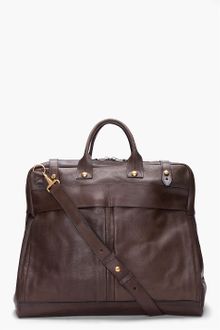 Rag & Bone Brown Leather Weekender Bag - Lyst