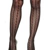 Red Valentino Stitched Bows Over The Knee Socks in Black - Lyst