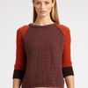 Rochas Wool Sweater in Red (rust) - Lyst