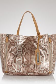 Sam Edelman Tote Python Genevieve Zippered - Lyst