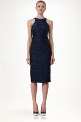 Stella McCartney Leaf Brocade Dress