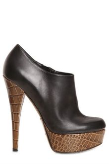 Alejandro Ingelmo 140mm Calf and Croco Print Low Boots - Lyst