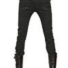 Balmain Extra Slim Stretch Denim Jeans in Green for Men - Lyst