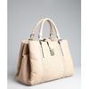 Bottega Veneta Beige Intrecciato Leather Stripe Roma Tote in Beige - Lyst