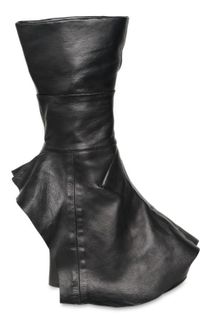 Camilla Skovgaard 120mm Covered Open Toe Boot Wedges - Lyst