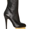 Charlotte Olympia 140mm Lucinda Nappa Boots in Black - Lyst