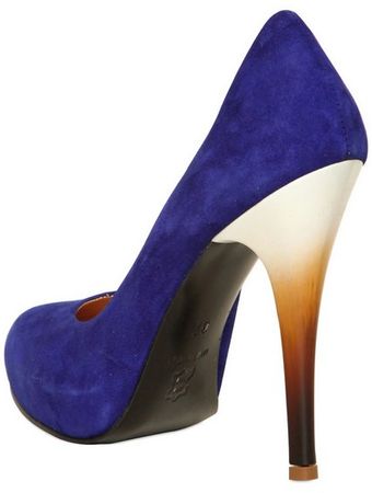 Chiara Ferragni 120mm Suede Pumps - Lyst
