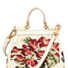 Dolce & Gabbana Mini Miss Sicily Stitched Shoulder Bag in Beige (ivory) - Lyst