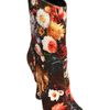 Dolce & Gabbana 110mm Gisele Brocade Cotton Boots in Multicolor (multi) - Lyst
