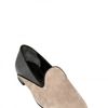 Giorgio Armani 10mm Suede and Lizard Loafers in Gray (grey) - Lyst