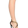 Giuseppe Zanotti 110mm Suede Wave Sandals in Gold (black) - Lyst