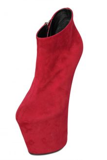 Giuseppe Zanotti 200mm Suede Sculptural Boots - Lyst