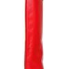 Givenchy 110mm Knee High Leather Spat Boots in Red - Lyst