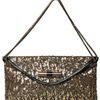 Jimmy Choo Large Canisa Sequined Clutch in Gold - Lyst