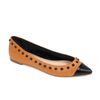 Loeffler Randall Nadine Captoe Flat in Brown (camel) - Lyst