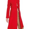 Marni Washed Wool Cloth Coat in Red - Lyst