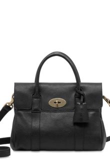 Mulberry Small Bayswater Natural Leather Bag - Lyst