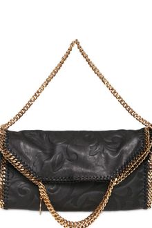 Stella McCartney Three Chain Falabella Faux Nappa Bag - Lyst