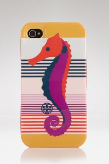 Tory Burch Iphone Case Hardshell T Tory Navy - Lyst