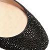 Valentino 100mm Calf Suede Crystals Pumps in Black - Lyst