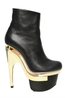 Versace 160mm Leather Boots - Lyst
