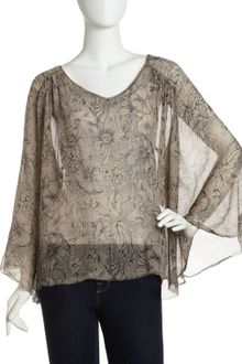 Winter Kate Lily Printed Blouse - Lyst