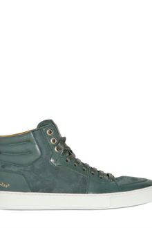 Yves Saint Laurent Malibu Suede Leather Sneakers - Lyst